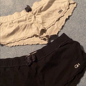 Gilly Hicks sleep shorts! One small one medium!